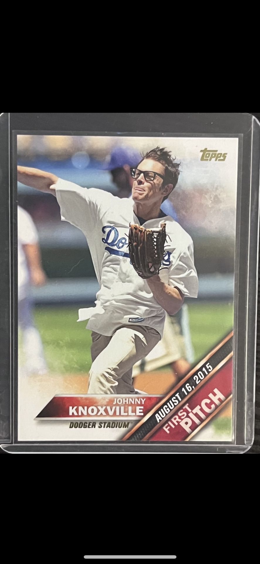 Johnny Knoxville Mint Condition Topps Card