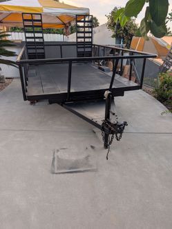 8x6 utility trailer, new registration and license plate on hand