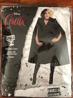Halloween costume cruella size small adult