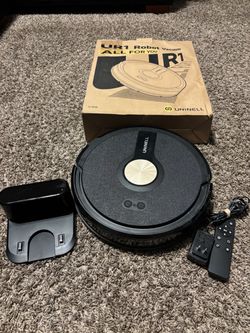 Uninell Robot Vacuum and Mop Combo,5000Pa Robotic Vacuum Cleaner,180mins Runtime Vacuum Robot with App/Remote/Alexa Control, Ideal for Hard Floor/Carp