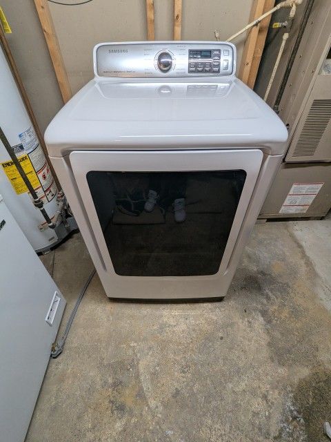 Electric Dryer Samsung 7.4cu Steam Cycle