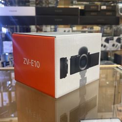 Sony ZV-E10 With 16-50mm Lens