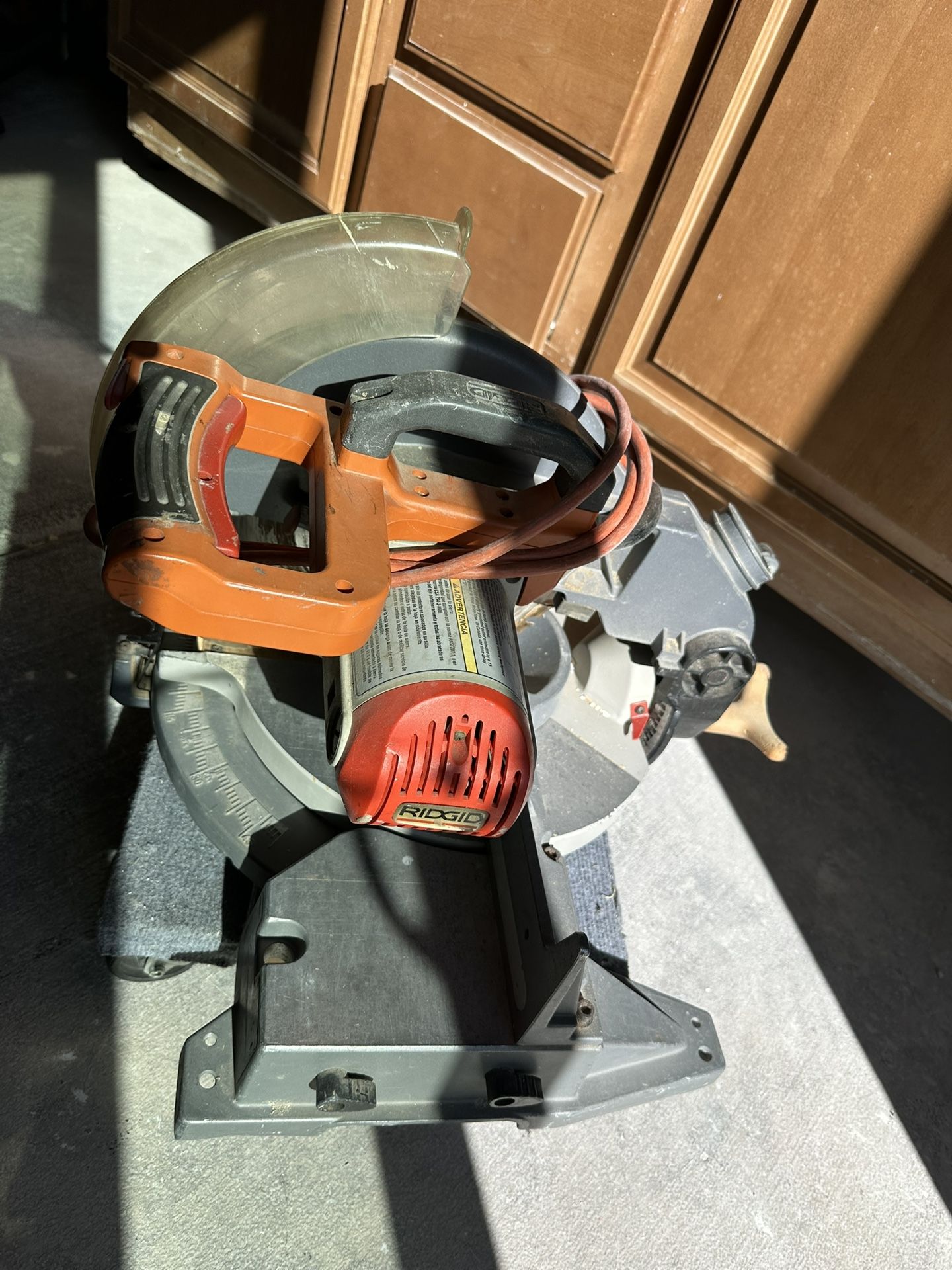 Ridgid Circular Chop Saw 12" Blade 4000 Rpm In Good Condition