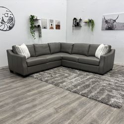 Leather Sectional Couch - Free Delivery 