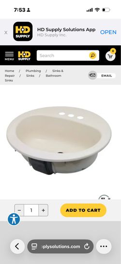 Bathroom sink oval white