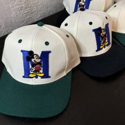 Vintage Mickey Mouse Disneyland Hats 
