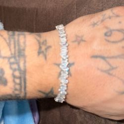 Moissanite bracelet 