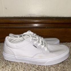 Vans Doheny Women's White  Platform Athletic Skate