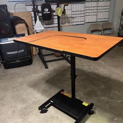 Computer Desk With Rolling Wheels