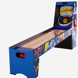 FULL ASSEMBLY IS REQUIRED BRAND NEW Roll and Score Skee-Ball Arcade Game Table IF YOU SEE IT IT STILL AVAILABLE