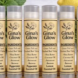 Ginas Glow Tallow Lip Balm