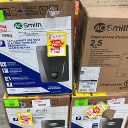 Ao smith tankless water heater 🤯🤯