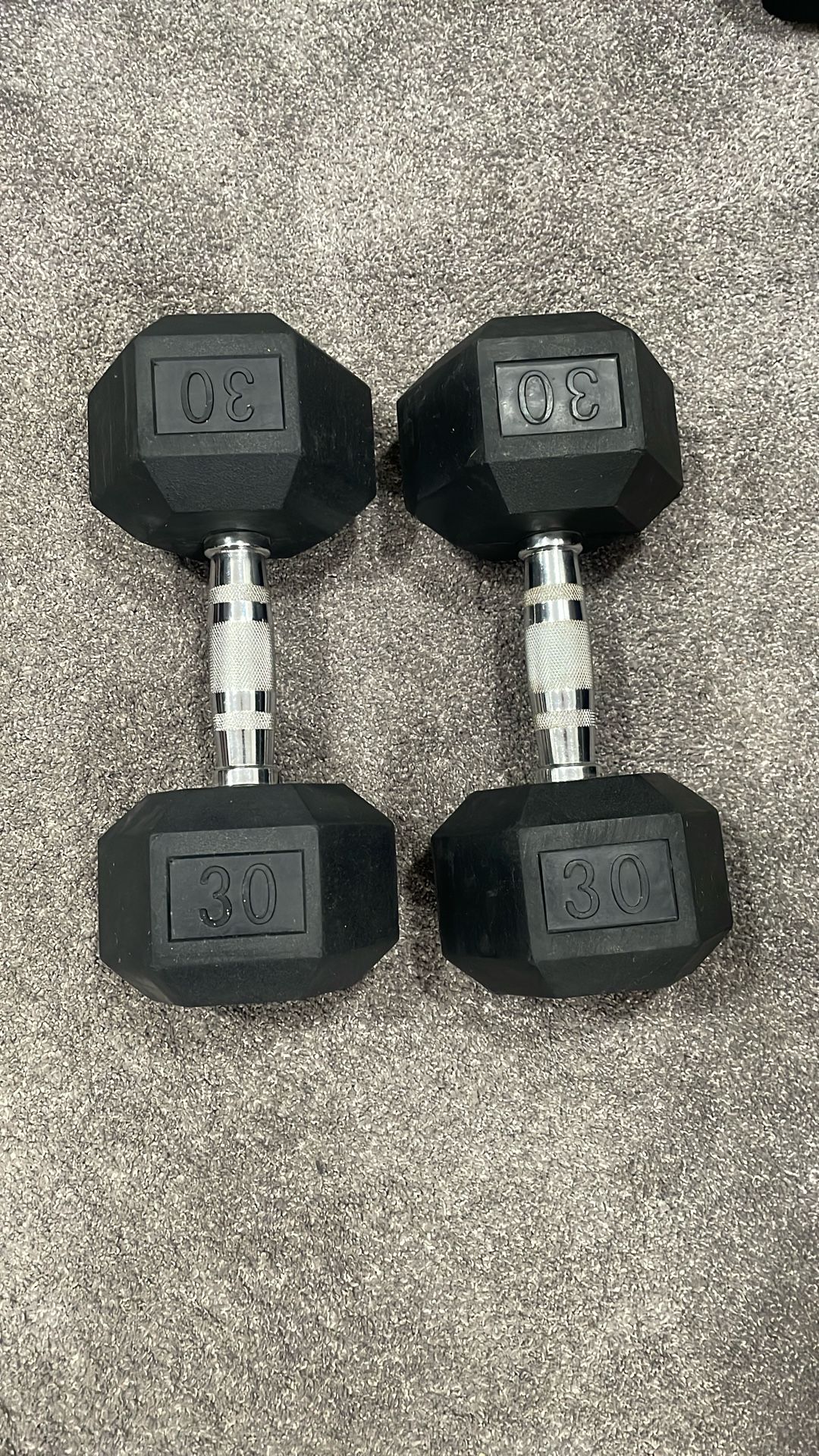 30lb Dumbbells 2x