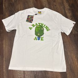 White Bathing Ape Plant Tee