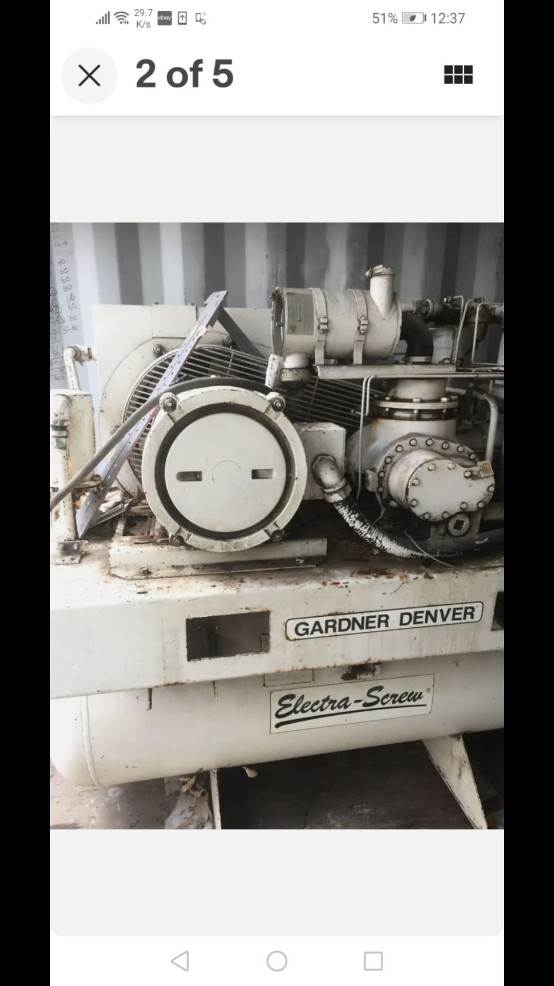 Gardner Denver Air Compressor