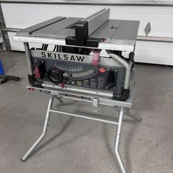 Table Saw With Stand