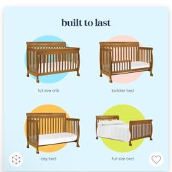 DaVinci 4 In 1 Baby Crib - Cherry Color With Mattress