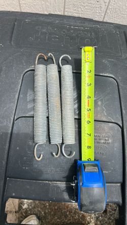 8 inch galvanized springs