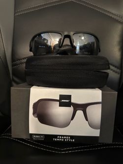 Bose Frames Tempo Bluetooth Sports Audio Sunglasses With Polarized Lenses Black