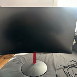 Acer 4k Curved Monitor And Ps5 Digital 