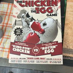 The chicken or the egg again