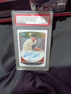 Baseball card 2013 bowman chrome