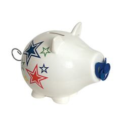 Oink baby boy piggy bank