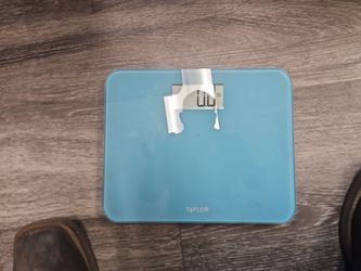 Taylor Digital Bathroom Scale Blue