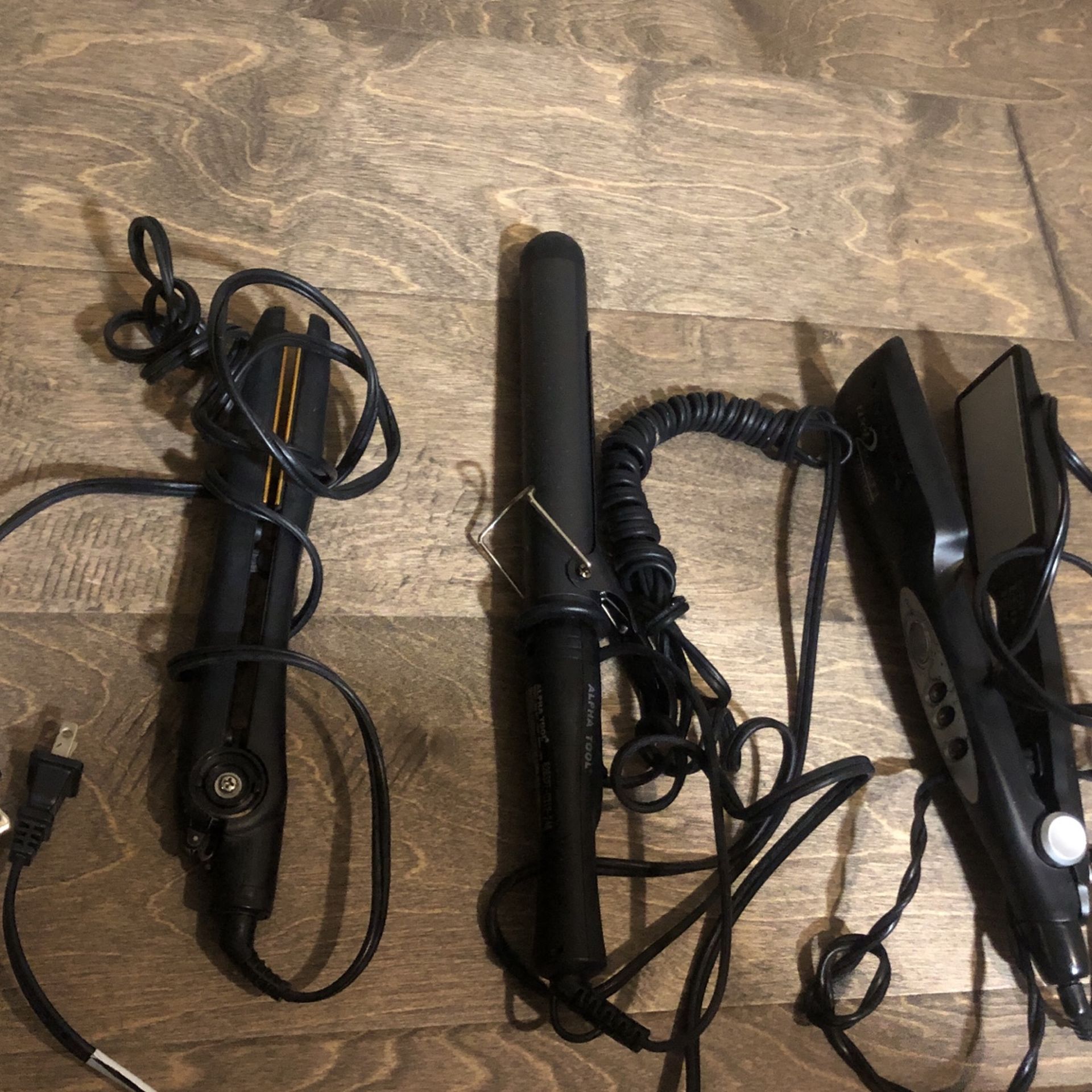 Hair Curler And Straighten