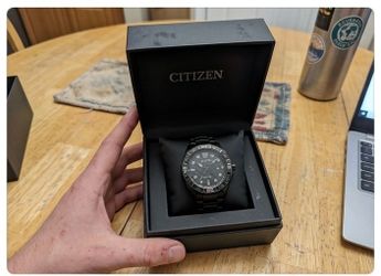 Citizen s Eco-Drive Sport Casual Brycen Black Stainless Steel Bracelet Watch, 42mm