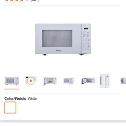 Magic Chef 1.1 cu. ft. Countertop Microwave in White