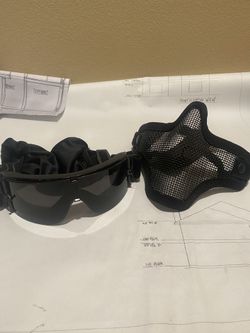 Airsoft Goggles and Mask