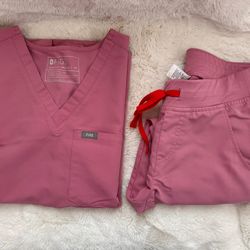 Figs Scrub Set (Mauve) XS