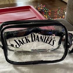 Jack Daniel's clear wriststrap  bags
