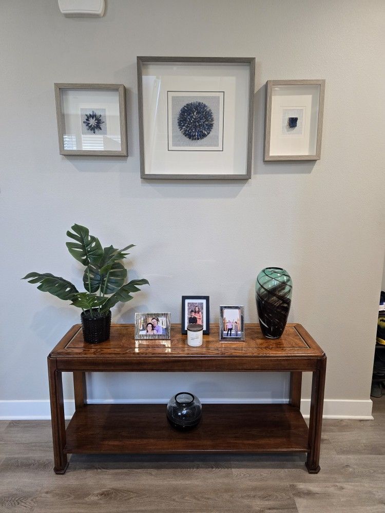 Lovely Solid Wood Console Entryway Table