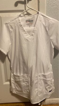 Greys anatomy xs spandex stretch white scrubs new