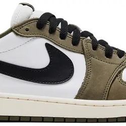Jordan Low 1 Olive 