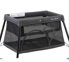 Pamo Babe Travel Crib, Portable Crib For Baby Lightweight Baby Travel Playpen, Foldable Travel Playard With Comfortable Mattress For Babies To Toddler