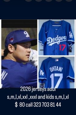 Jerseys New Othani Adults And Kids All Size $ 80