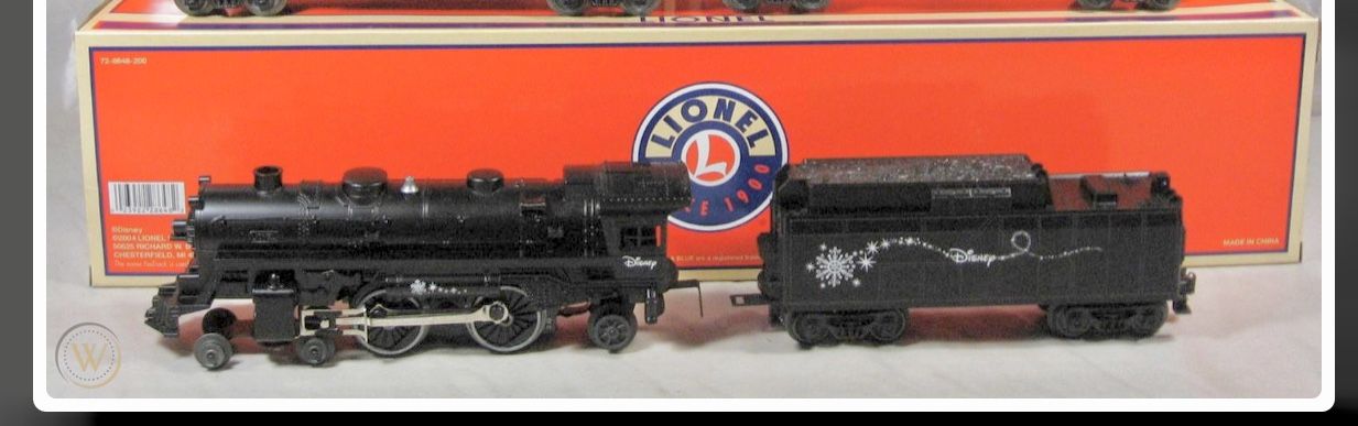 Disney Mickeys Christmas Express Lionel O gauge