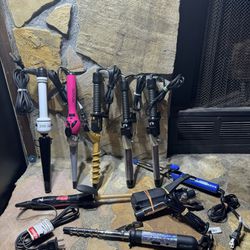 Variety Curling Iron Lot