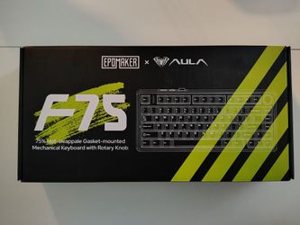 EPOMAKER AULA F75 75% Mechanical Keyboard w Rotary Knob