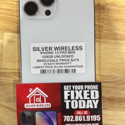 IPHONE 13 Pro Max / 128GB UNLOCKED 