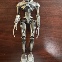 Cylon Centurion collectible figure from the science fiction franchise Battlestar Galactica