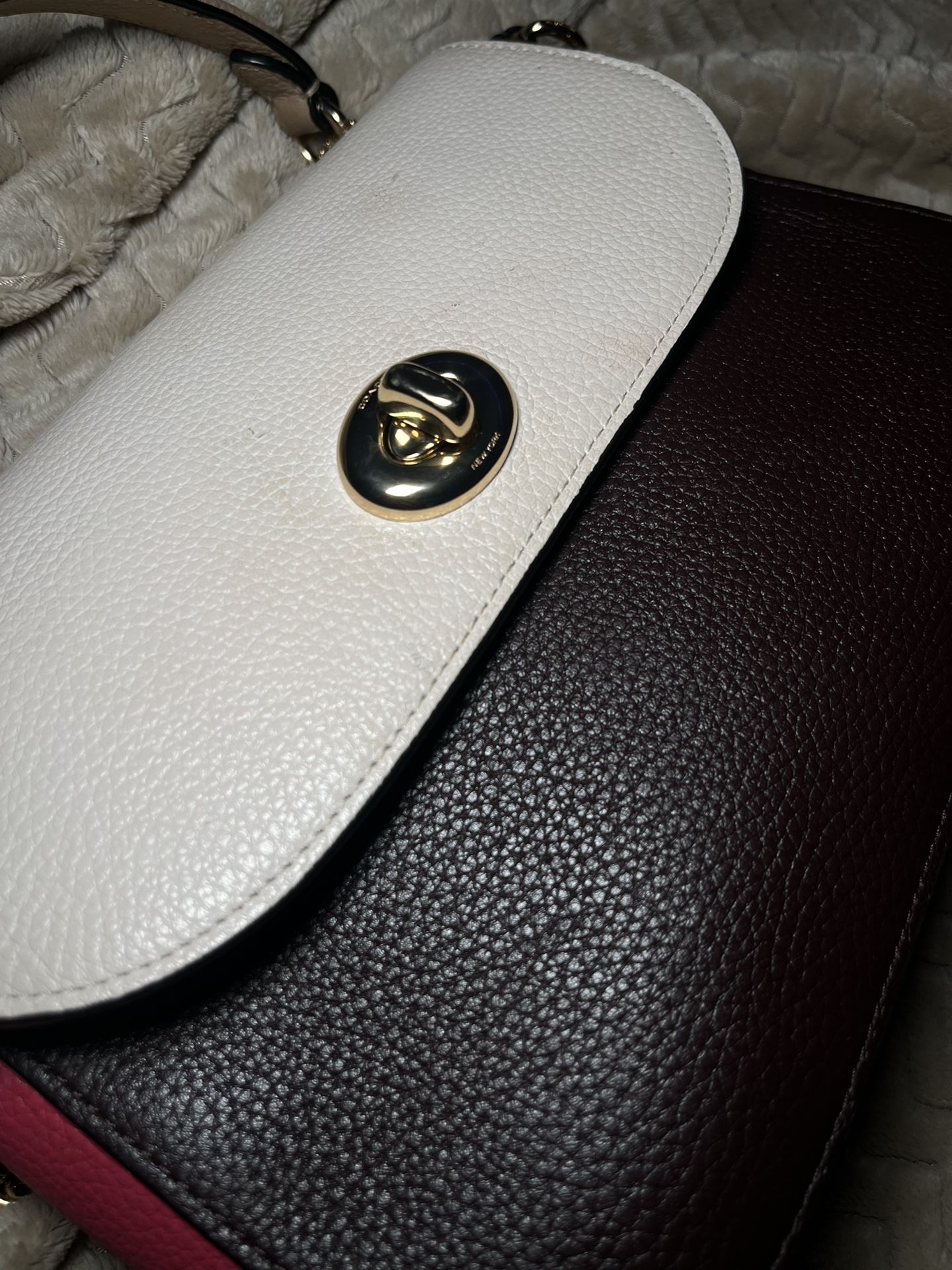 Color Block Coach Purse