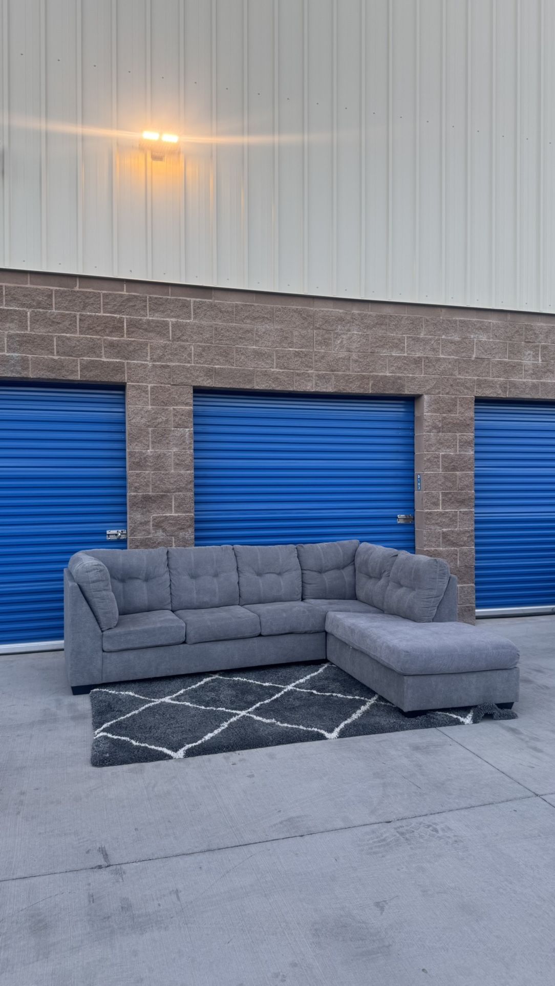 Ashley’s 2 Piece Sectional Couch With Chaise