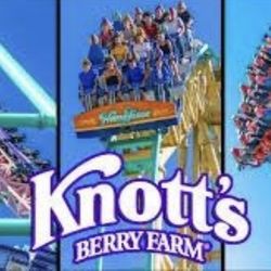 4 TICKETS KNOTT'S BERRY FARM THEME PARK $65 EACH OR ALL 4 $250