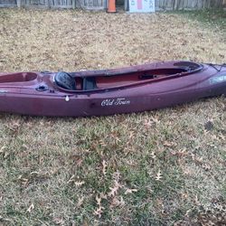 Old Town Maroon Kayak 