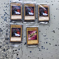 5 Packs Yu-Gi-Uh Trading Cards