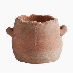 Earthy Terracotta Pot With 2 Handles